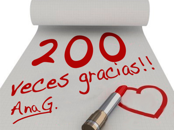 200 VECES GRACIAS