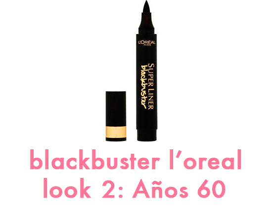 BLACKBUSTER DE L’OREAL – LOOK 2, AÑOS 60