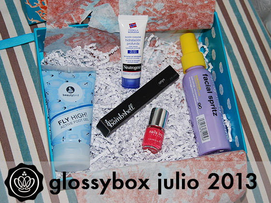 GLOSSYBOX JULIO 2013