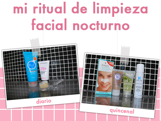 MI RITUAL DE LIMPIEZA FACIAL NOCTURNO