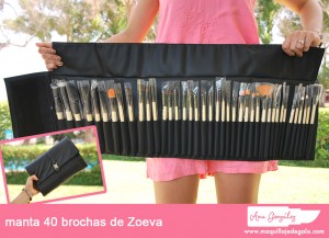 MANTA DE 40 BROCHAS ZOEVA