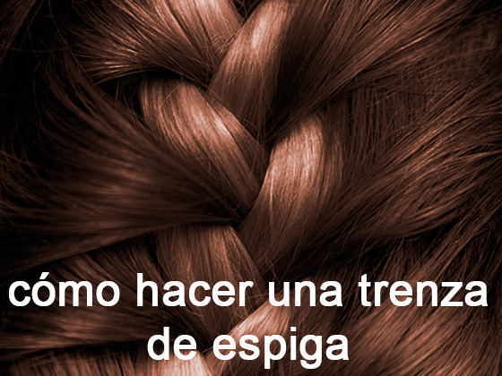 CÓMO HACER UNA TRENZA DE ESPIGA