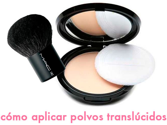 Cómo aplicar los polvos translúcidos