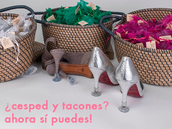 ¿Cesped y tacones? Ahora sí puedes!