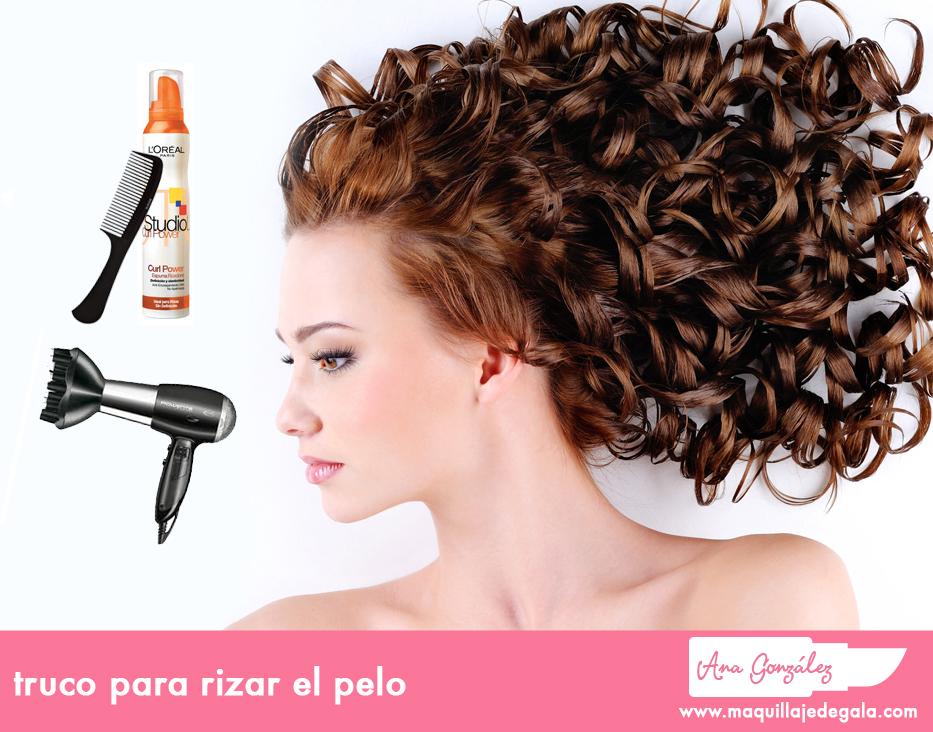 Trasplante podar acero TRUCO PARA RIZAR EL PELO - Maquillaje de Gala