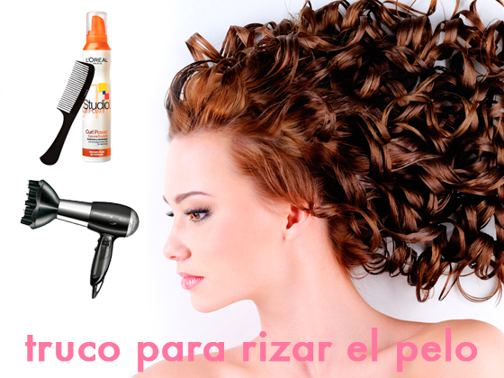 TRUCO PARA RIZAR EL PELO