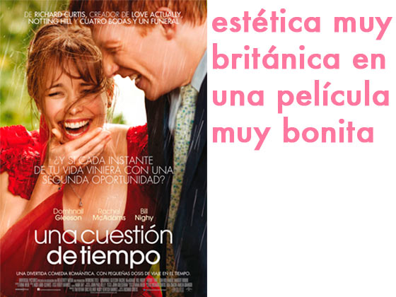 Estética muy británica en una peli muy bonita