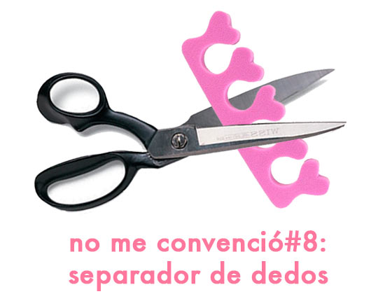 No me convenció #8: Separador de dedos de los pies