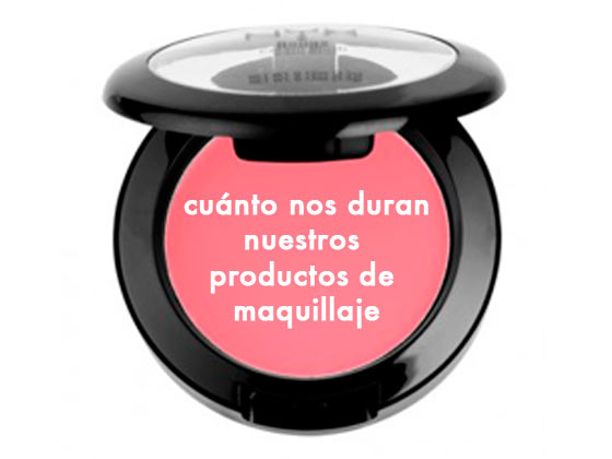 Cuánto nos duran nuestros productos de maquillaje