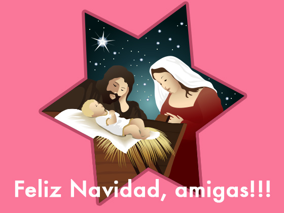 Feliz Navidad, amigas!!!