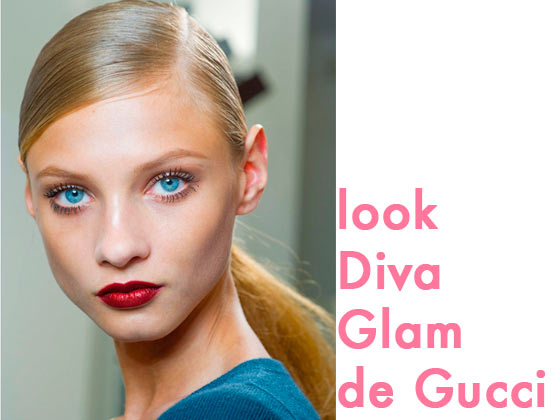 Look “Diva Glam” de Gucci