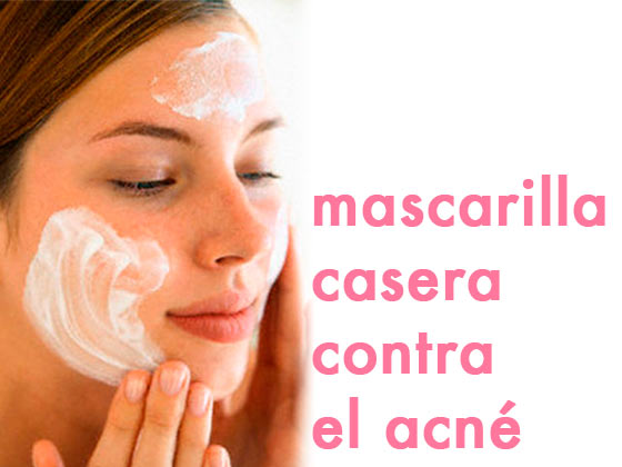 Mascarilla casera contra el acné