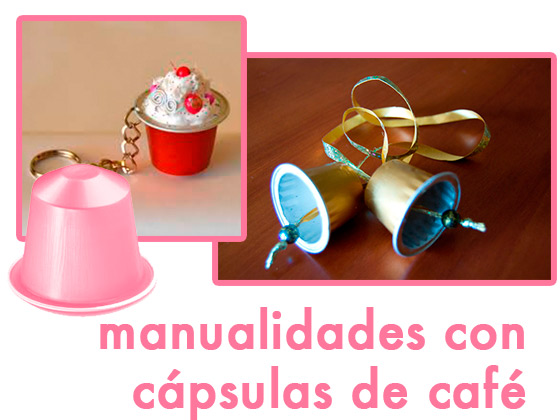Manualidades con cápsulas de café