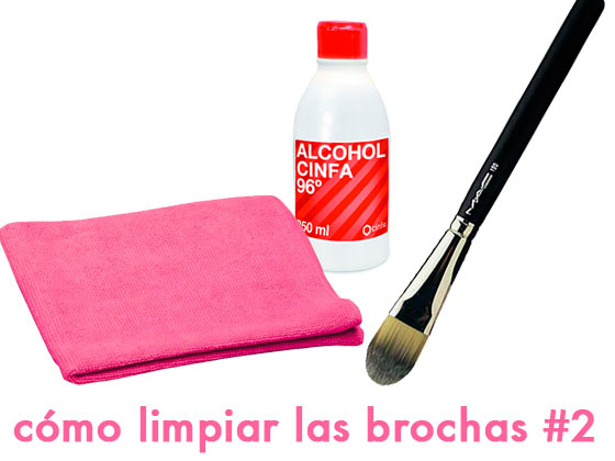 Cómo limpiar las brochas #2