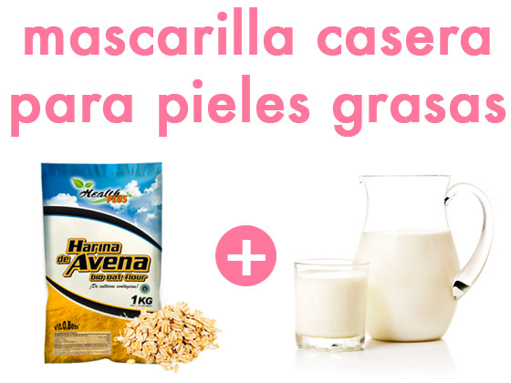 Mascarilla casera para pieles grasas