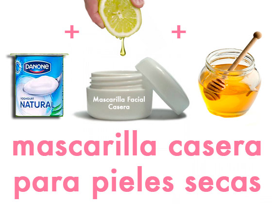 Mascarilla casera para pieles secas