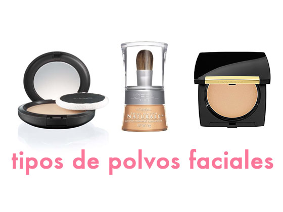 Tipos de polvos faciales