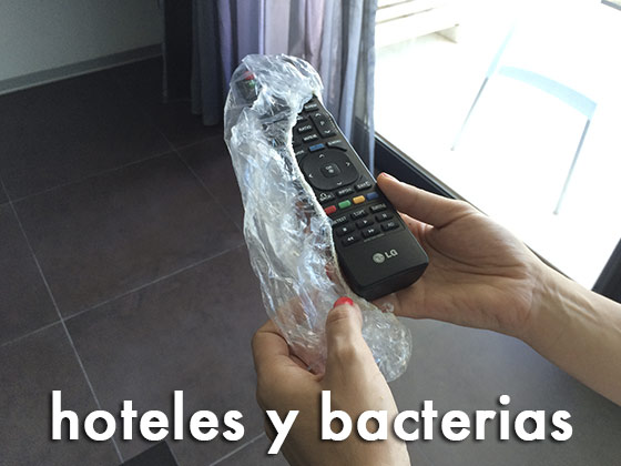 Hoteles y bacterias
