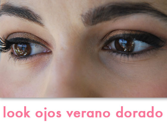 Look Ojos Verano Dorado