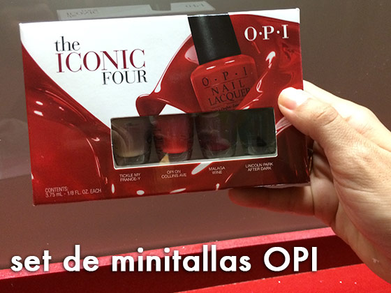 Set de minitallas OPI