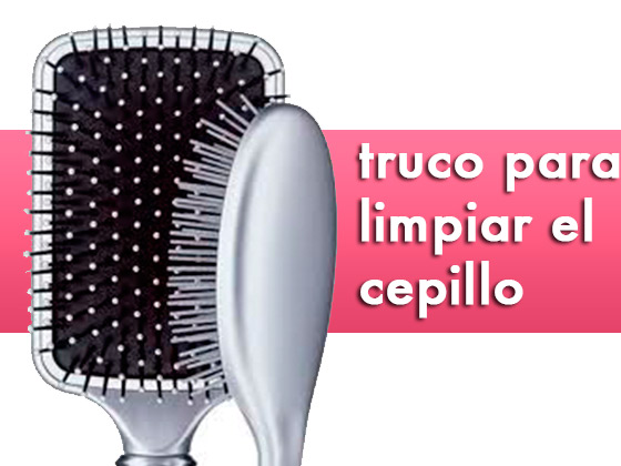 Truco para limpiar el cepillo