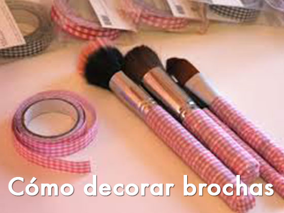 Cómo decorar brochas