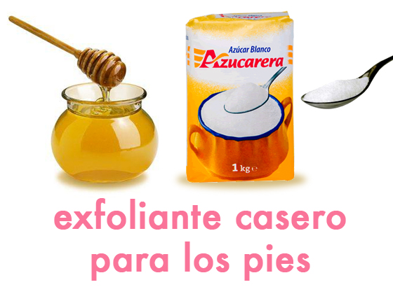 Peeling casero para pies