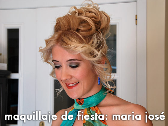 Maquillaje de Fiesta: María José