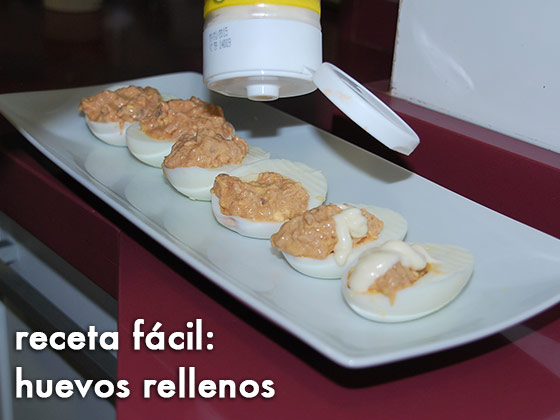 Receta fácil: Huevos Rellenos