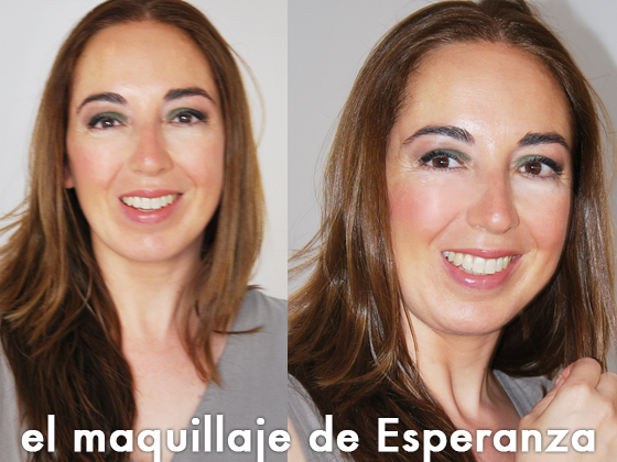 El maquillaje de Esperanza