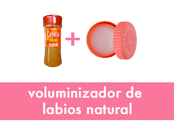 Voluminizador de labios natural