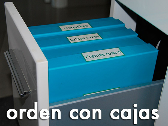 Orden con Cajas