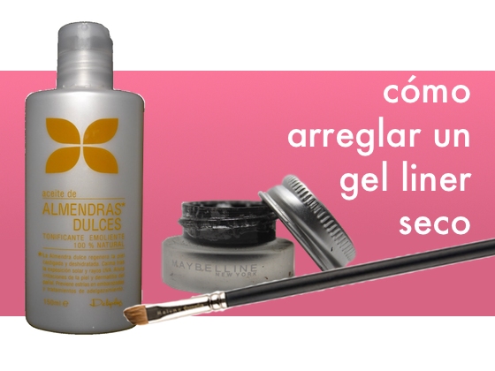 Cómo arreglar un gel liner seco