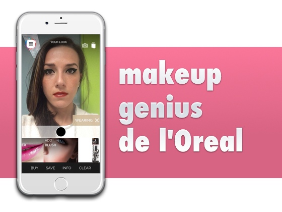 Makeup Genius de L’Oreal, divertidísima app