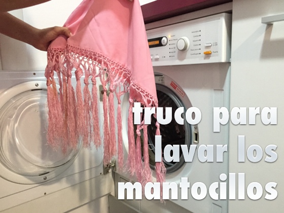 Truco para lavar los mantoncillos