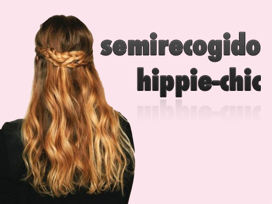 Semirecogido Hippie Chic