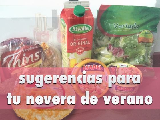 Sugerencias para tu nevera de verano