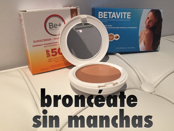 Broncéate sin manchas