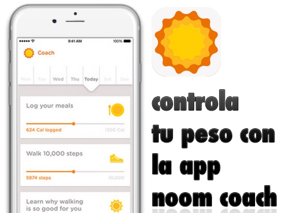 Controla tu peso con la app Noom Coach