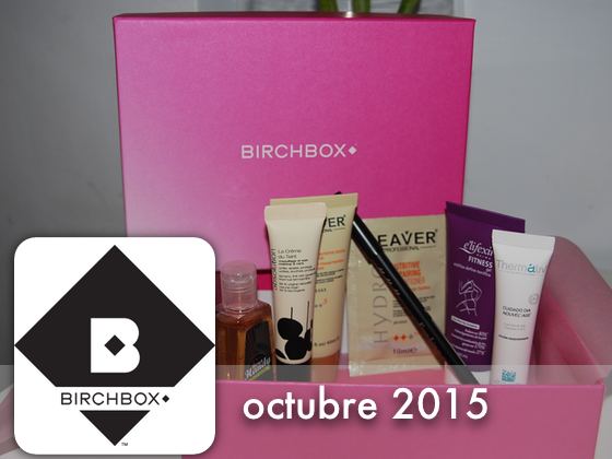 Birchbox Octubre 2015