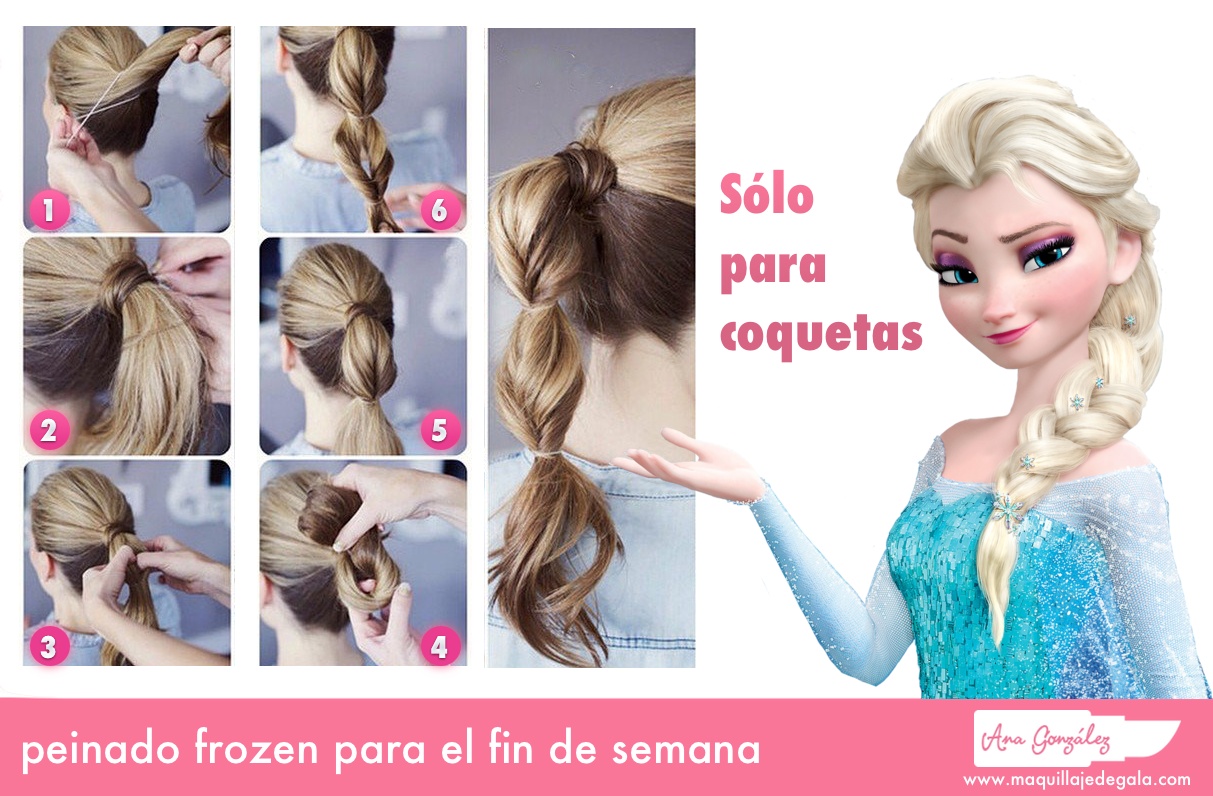 El peinado milagroso de Anna de Frozen