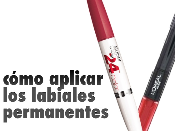 Cómo aplicar los labiales permanentes