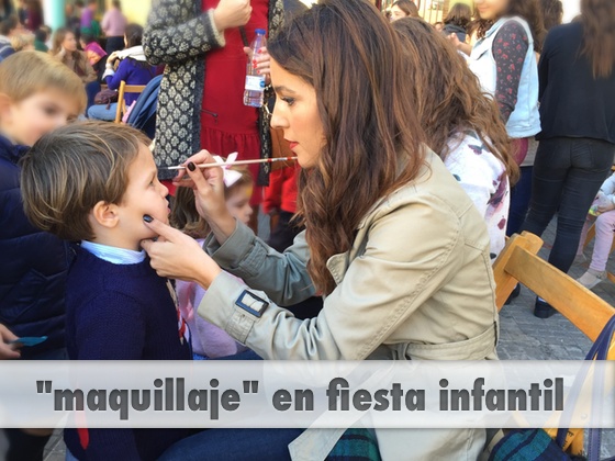 Maquillaje en fiesta infantil