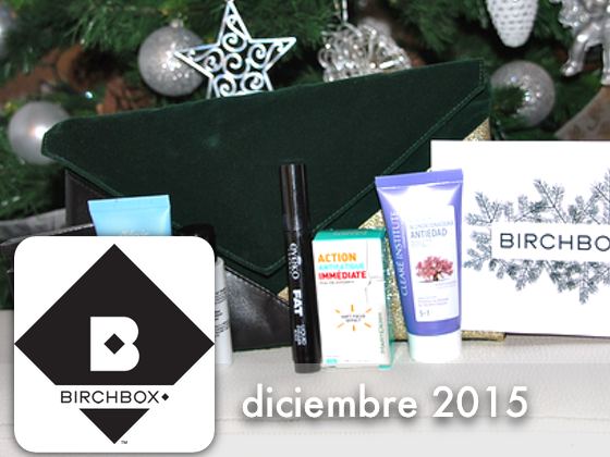 Birchbox Diciembre 2015