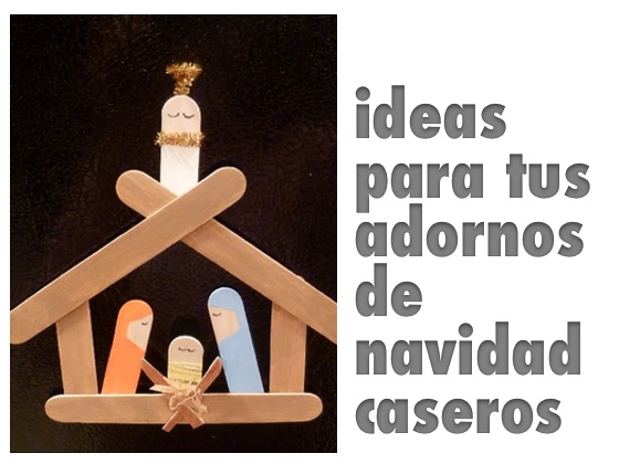 Ideas para tus adornos de navidad caseros