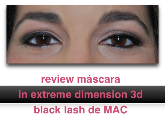 Máscara In Extreme Dimension 3d Black Lash de MAC