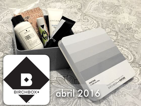 Birchbox Abril 2016