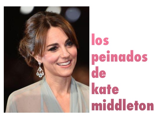 Los peinados de Kate Middleton