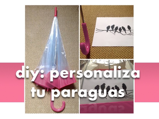 DIY: Personaliza tu paraguas